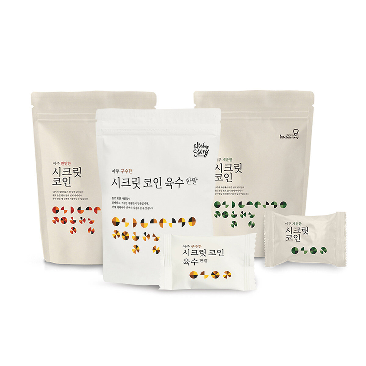 [빅마마] 이혜정의 시크릿 코인 3가지 맛 (총 205알) (편안한맛 145알 + 개운한맛 40알 + 구수한 맛 20알) - 상품 이미지