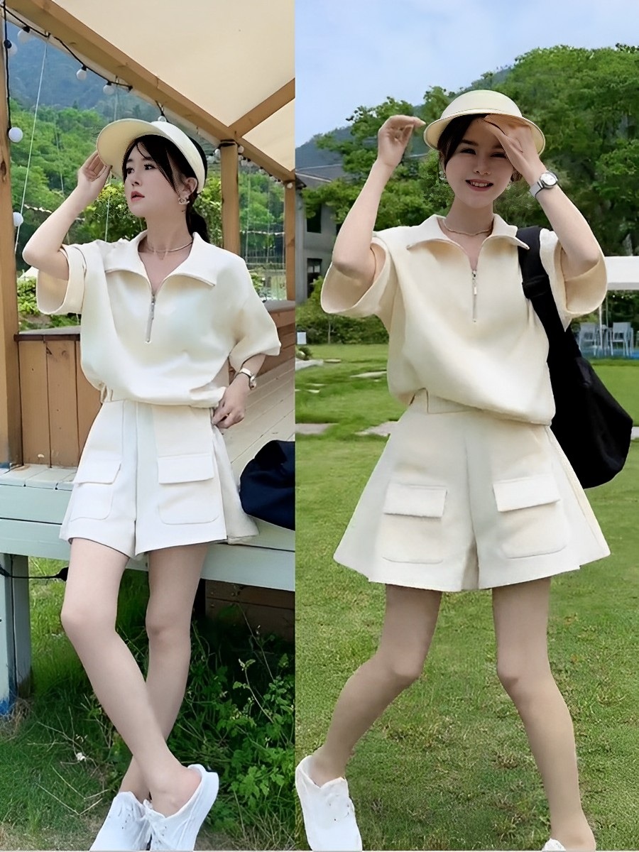 엄마친구아들 7화 정소민 반팔 티셔츠 배석류 집업 캐주얼 의상 옷 패션 - 상세 이미지 3