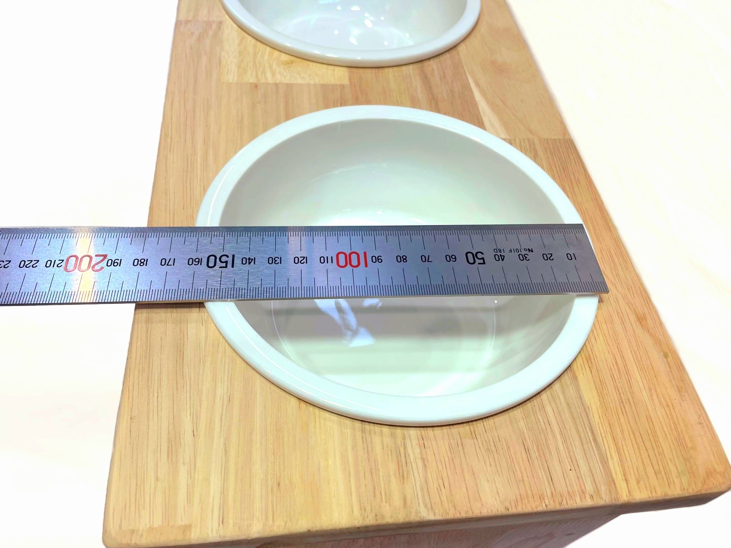 대형견 밥그릇 식탁 맞춤제작 강아지 밥그릇 세라믹식기 원목 이미지 7