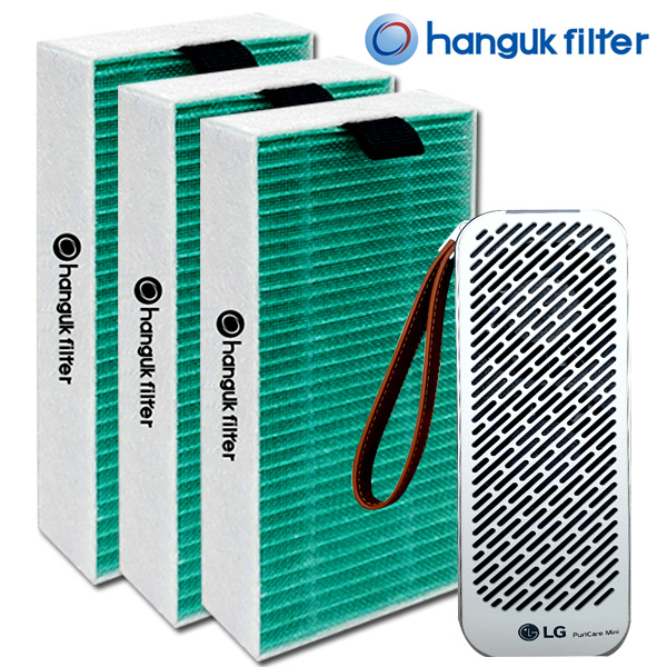 [호환] 한국필터 퓨리케어 미니 필터 엘지 공기청정기 휴대용 PFH9M1A PFH9M3A