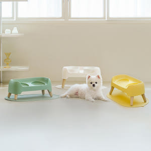 강아지밥그릇 고양이 식기 물그릇 3단 높이조절 커브 도자기 식탁세트 솔직 후기 | 실제 사용자 리뷰 총정리 - 상품 이미지 1