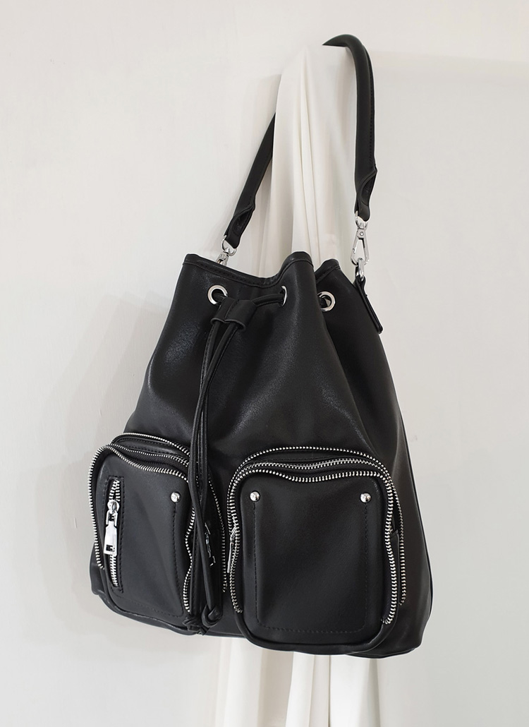 리햅 에코르 숄더백 - 스트링 포켓 백팩 크로스 데일리백