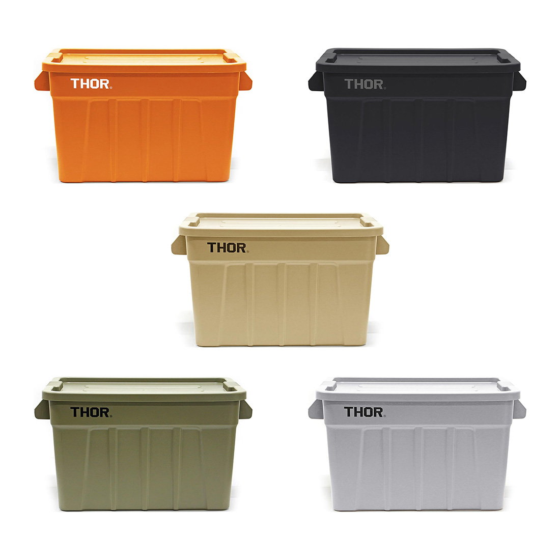 트러스트 솔라 디 토트 위드 리드 TRUST THOR LARGE TOTES with LID 75L 일본직구