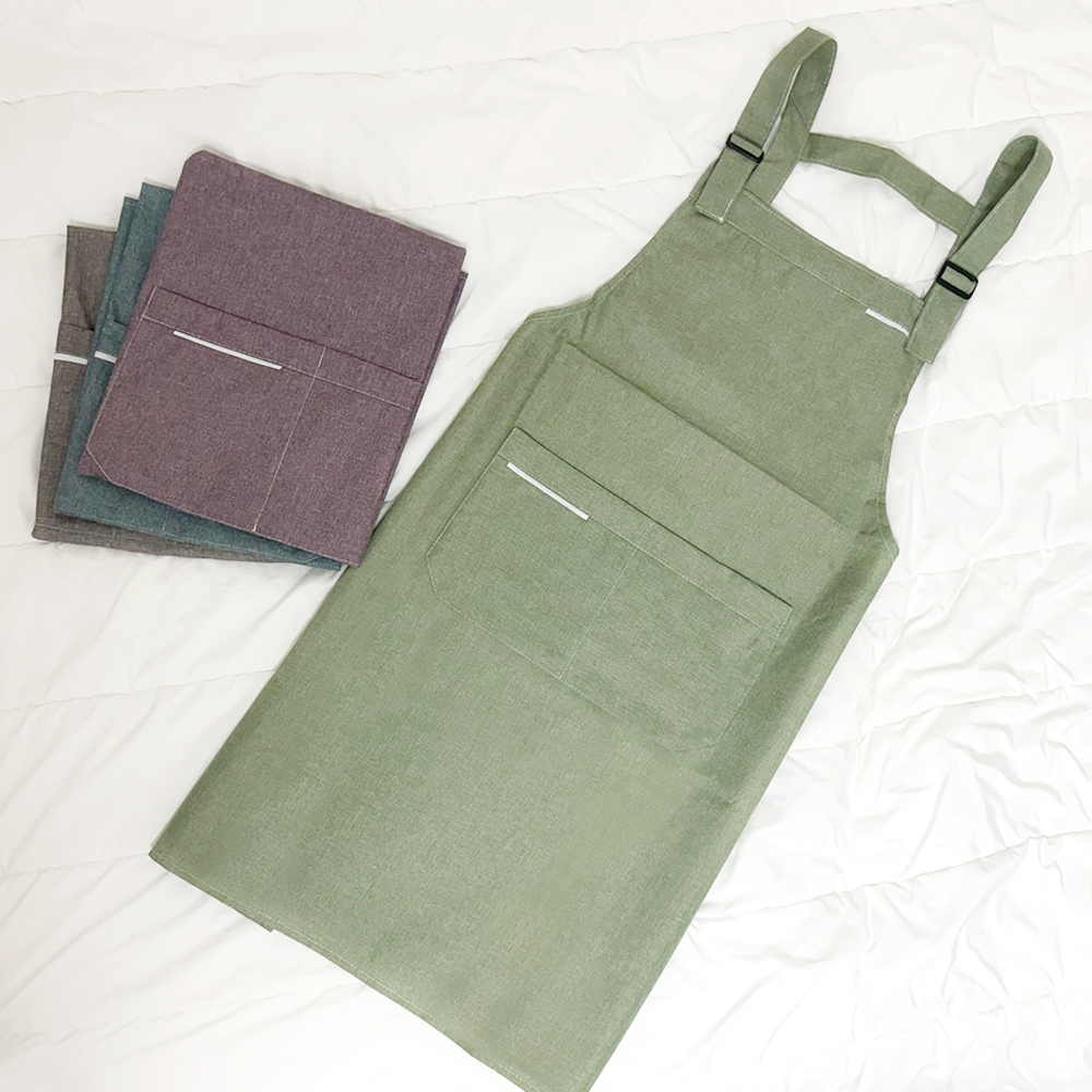 길이조절 H형 앞치마 생활방수 캠핑 애견미용 보육교사 미용사 H앞치마