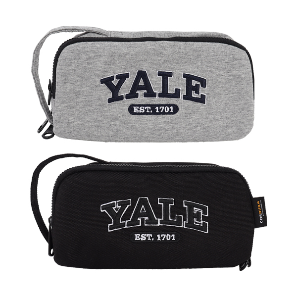 YALE 손잡이 2WAY 멀티파우치 주니어 초등학생 중학생 고등학생 펜케이스 봉제 필통 - 상세 이미지 2