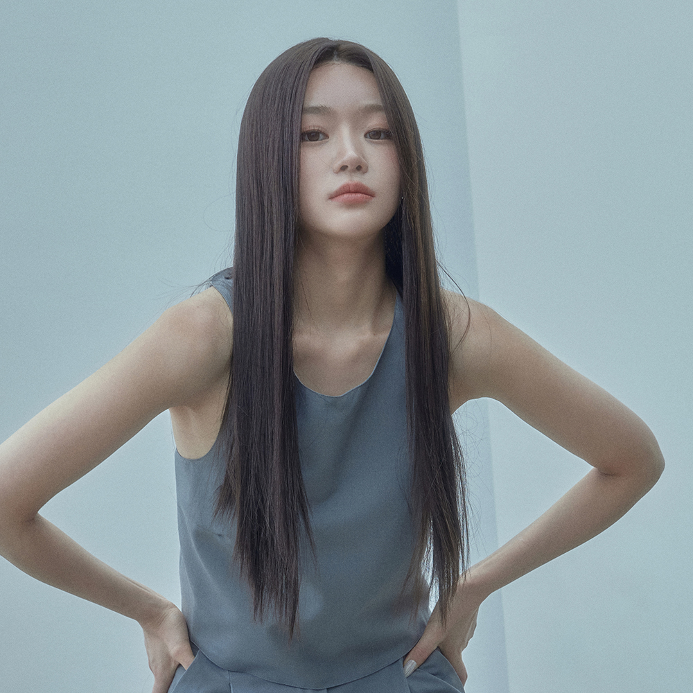 수제 통가발 스트레이트 25인치 슬릭컷 앞머리 없 긴 생머리 가발 - 상세 이미지 4
