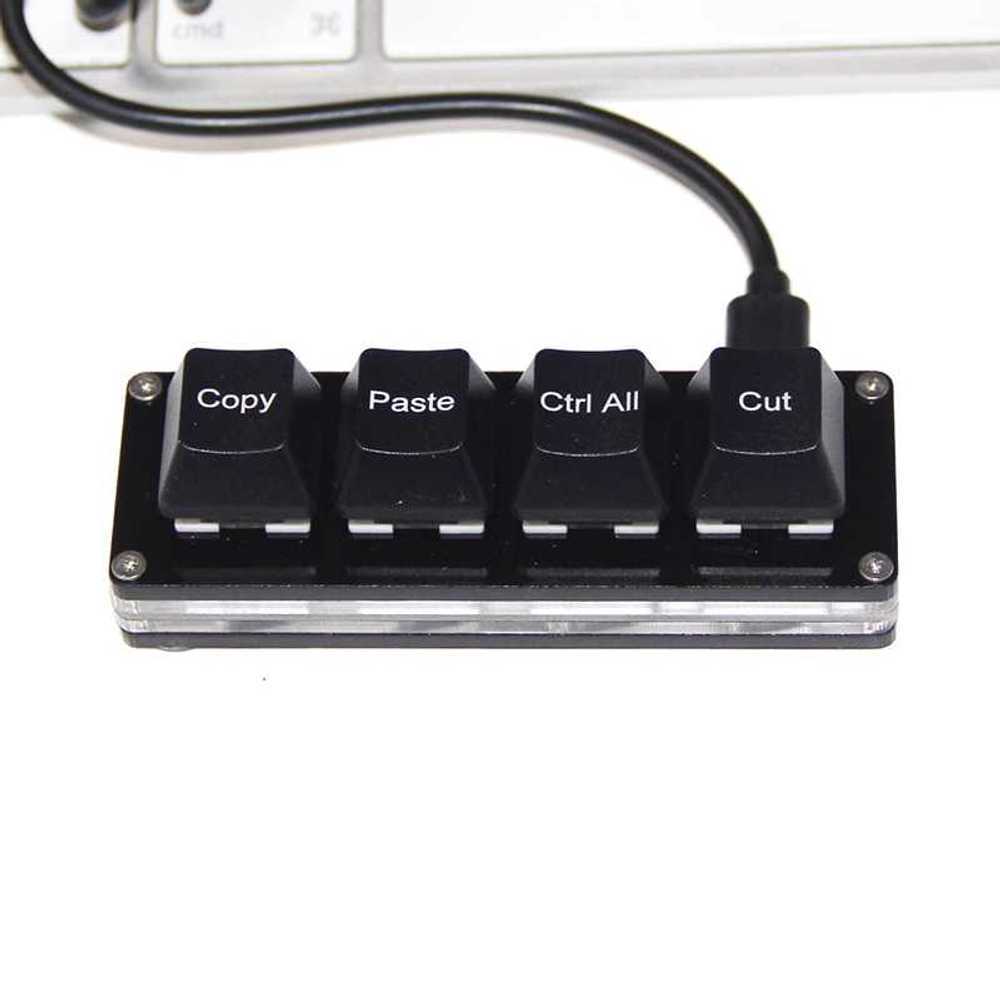 복사 키패드 USB 기계식 매크로 단축키컨트롤 cv 녹색 축 - 상품 이미지