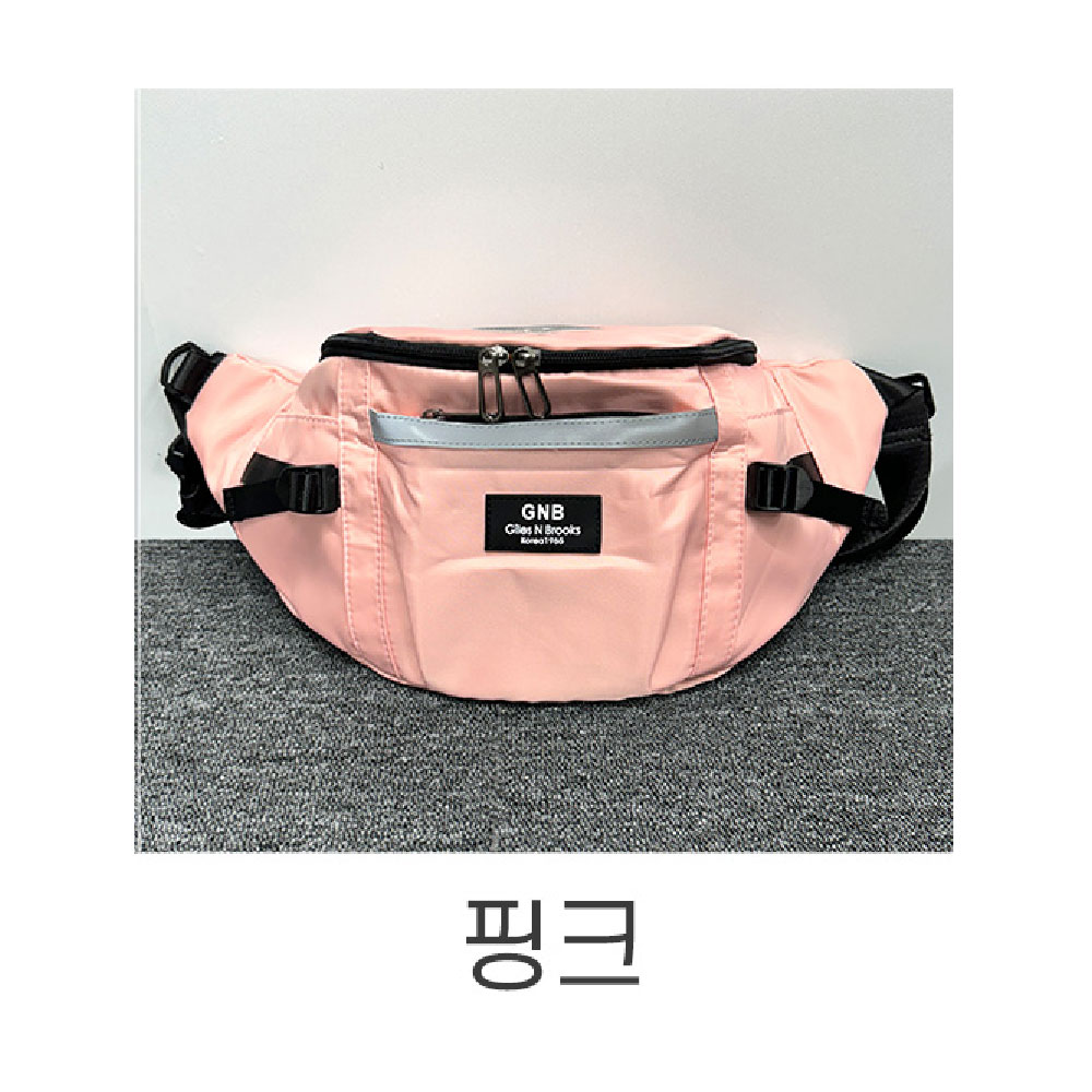 남자 여자 허리차는가방 허리 핸드폰 지갑 가방 여행 커플 빅사이즈 힙색 바디크로스백 이미지 7