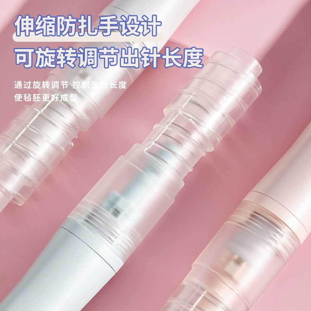 펠트자동 니들 DIY 공예 양모펠트 만들기 털실 바늘 - 상세 이미지 3