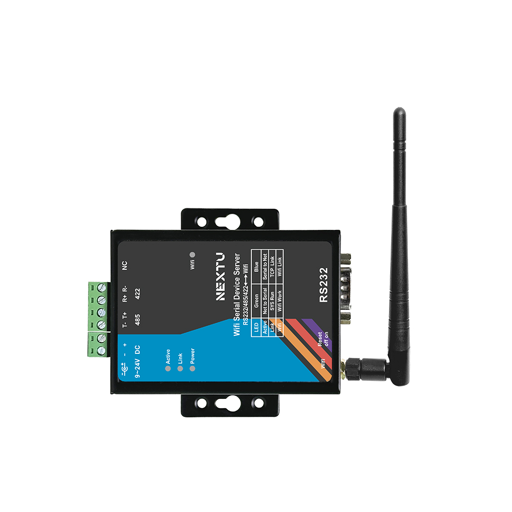 얼리즈 산업용 RS232 422 485 to WIFI 이더넷 시리얼 컨버터 - 상품 이미지