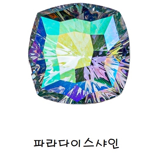 스와로브스키 4460 미즈틱 스퀘어 10mm 크리스탈 젤 셀프 네일아트재료 스톤 파츠 - 상세 이미지 5