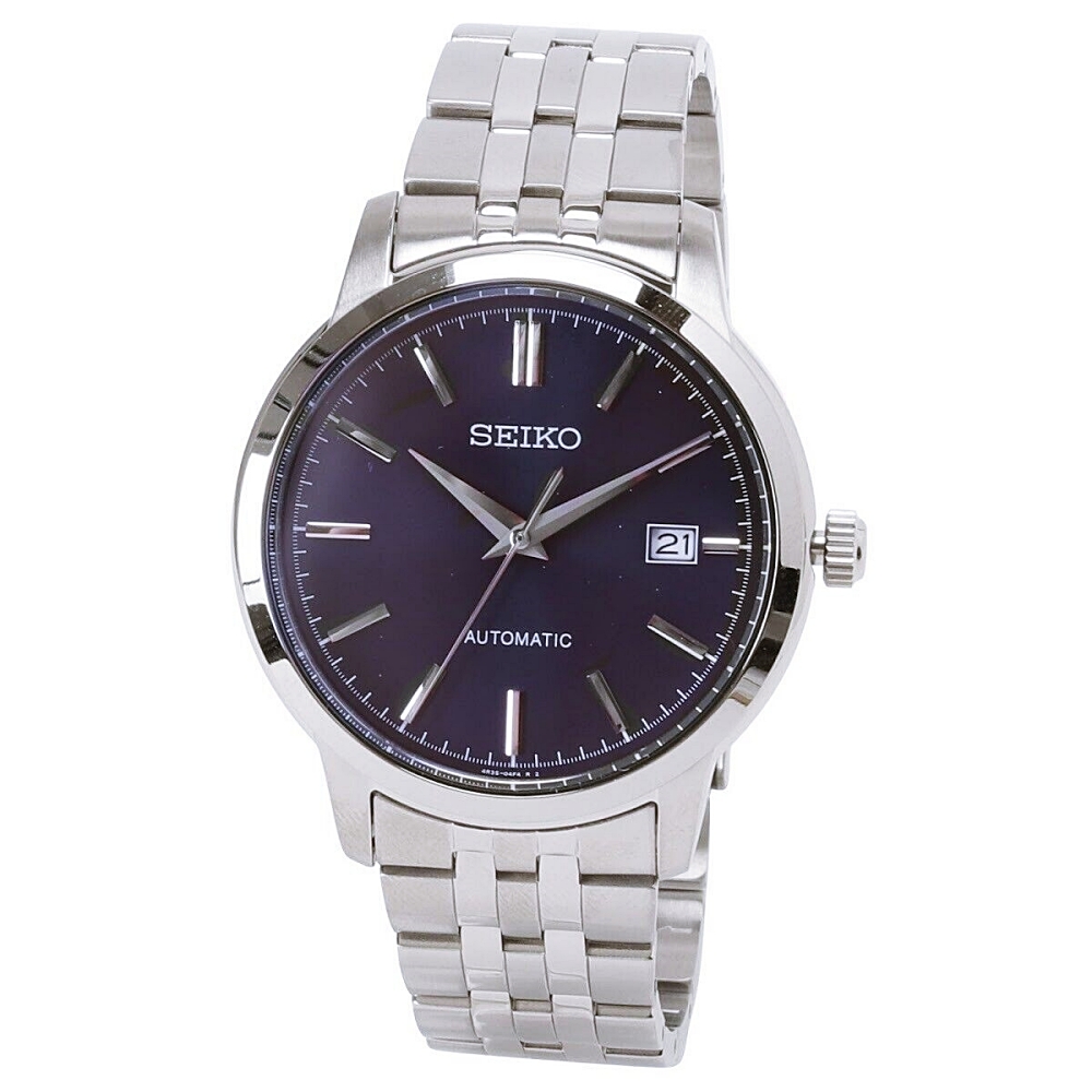 세이코 SEIKO 오토매틱 클래식 청판 SRPH87 남성 손목 캐주얼 드레스 시계 - 메인 이미지