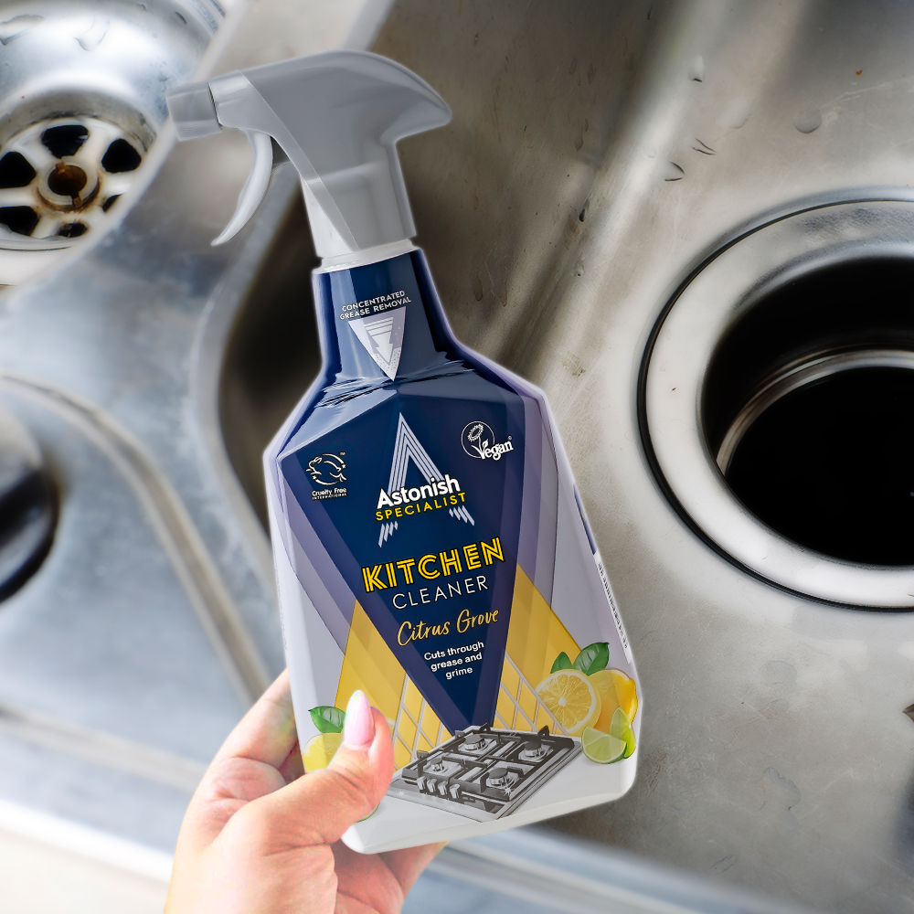 [본사] 아스토니쉬 다목적 멀티키친 클리너 주방 씽크대 기름때 찌든때 묵은때 제거제 750ml