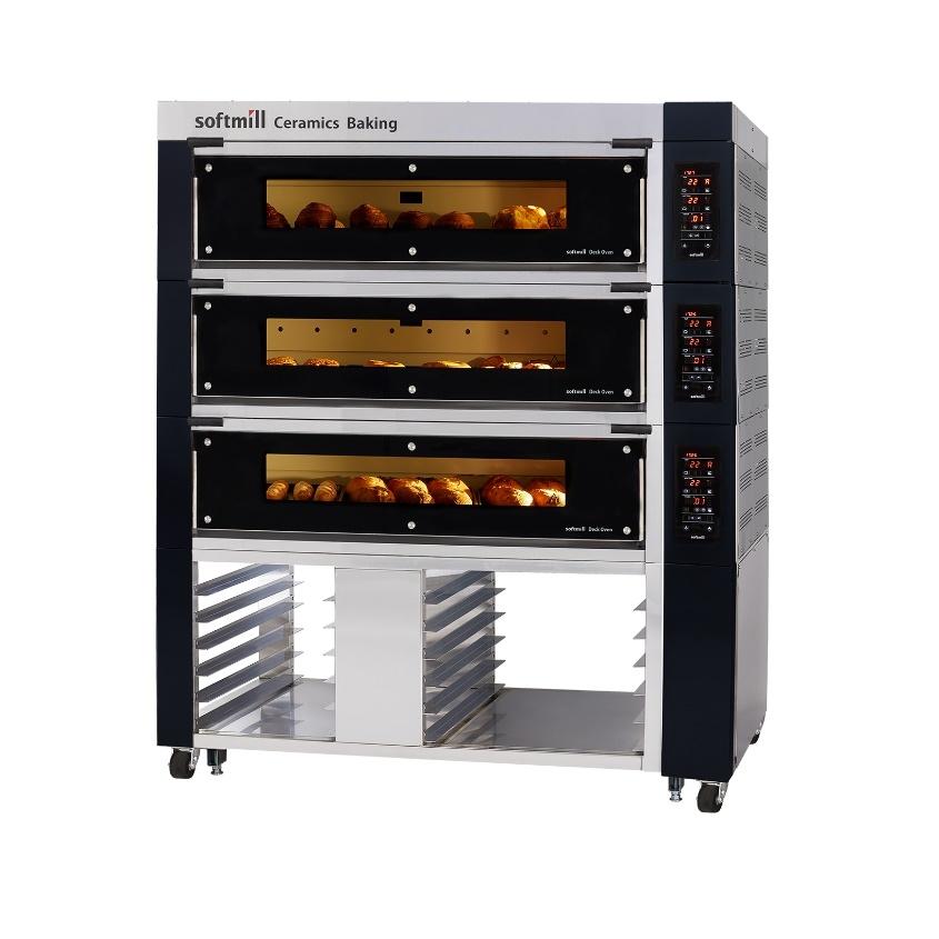 업소용전기오븐 제과제빵오븐 미들세라믹오븐 3매3단