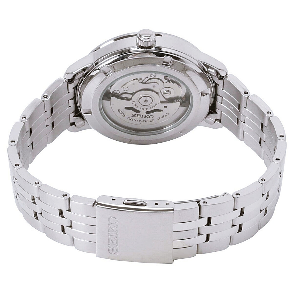 세이코 SEIKO 오토매틱 클래식 청판 SRPH87 남성 손목 캐주얼 드레스 시계 - 상세 이미지 3