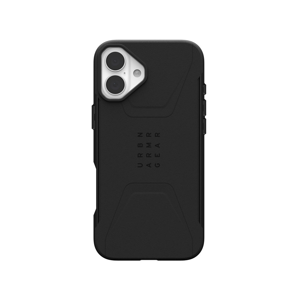 UAG 시빌리언 맥세이프 케이스 블랙, 아이폰16 플러스 - 상품 이미지