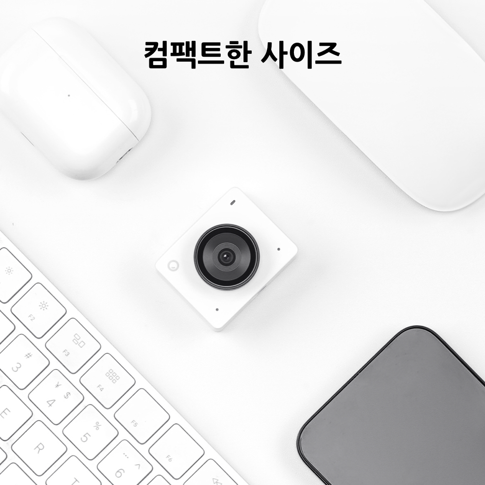 옵스봇 Meet 2 4K AI 웹캠 화이트/그레이/그린 화상카메라 이미지 6