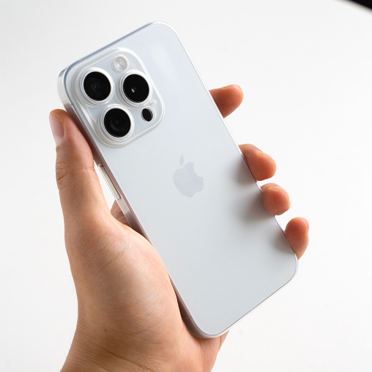 변색없는 아이폰 얇은 생폰 슬림 케이스 투명, 아이폰16 프로