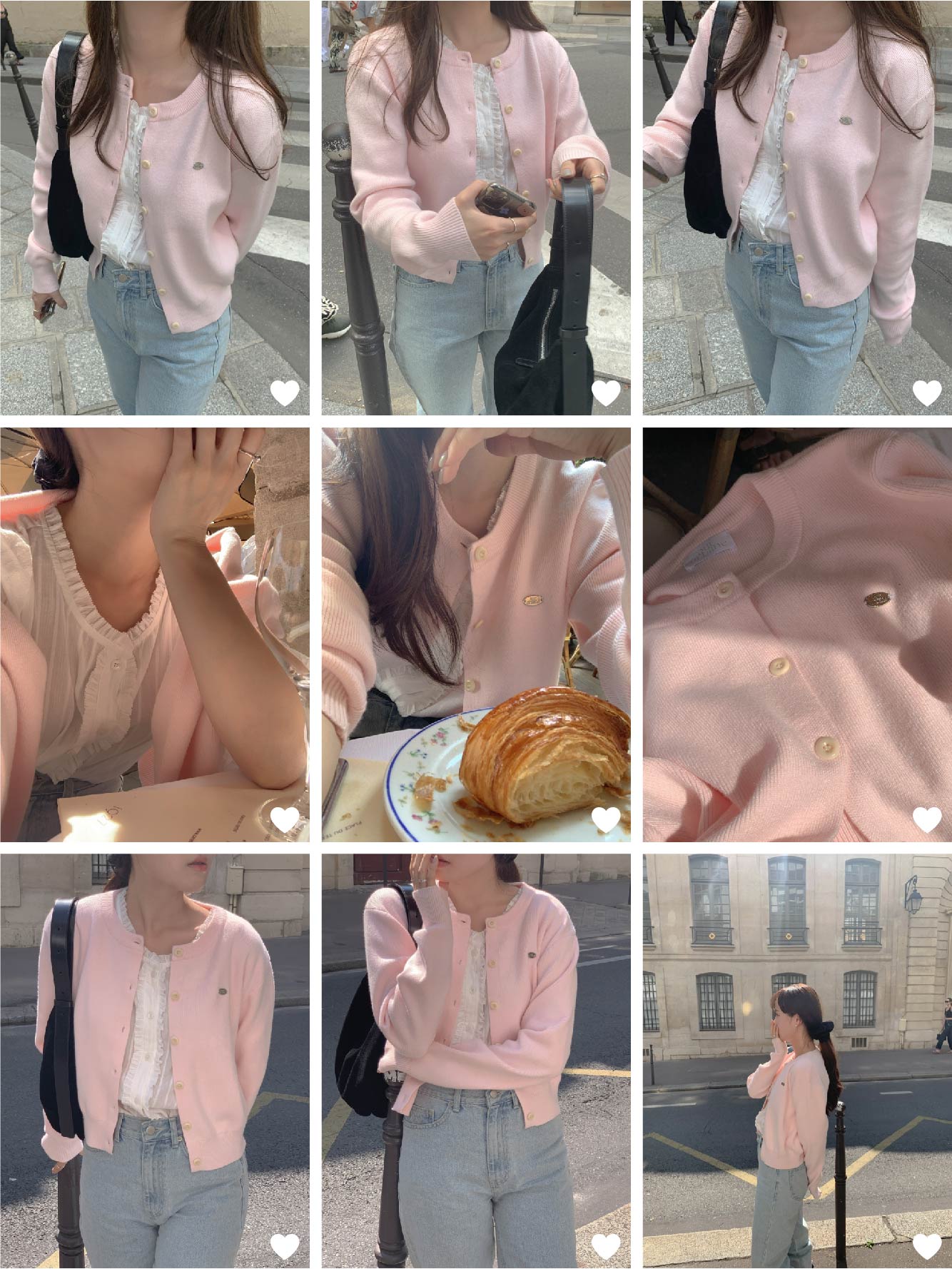 ✨v넥추가 9만장돌파💕URBANE MADE💕 스무드 라운드 브이넥 캐시미어 니트 가디건 (11c) 상세 이미지 14