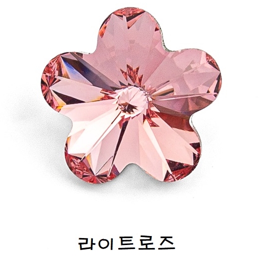 스와로브스키 4744 리볼리 플라워 10mm 크리스탈 젤 셀프 네일재료 팬시 스톤 파츠 - 상세 이미지 5