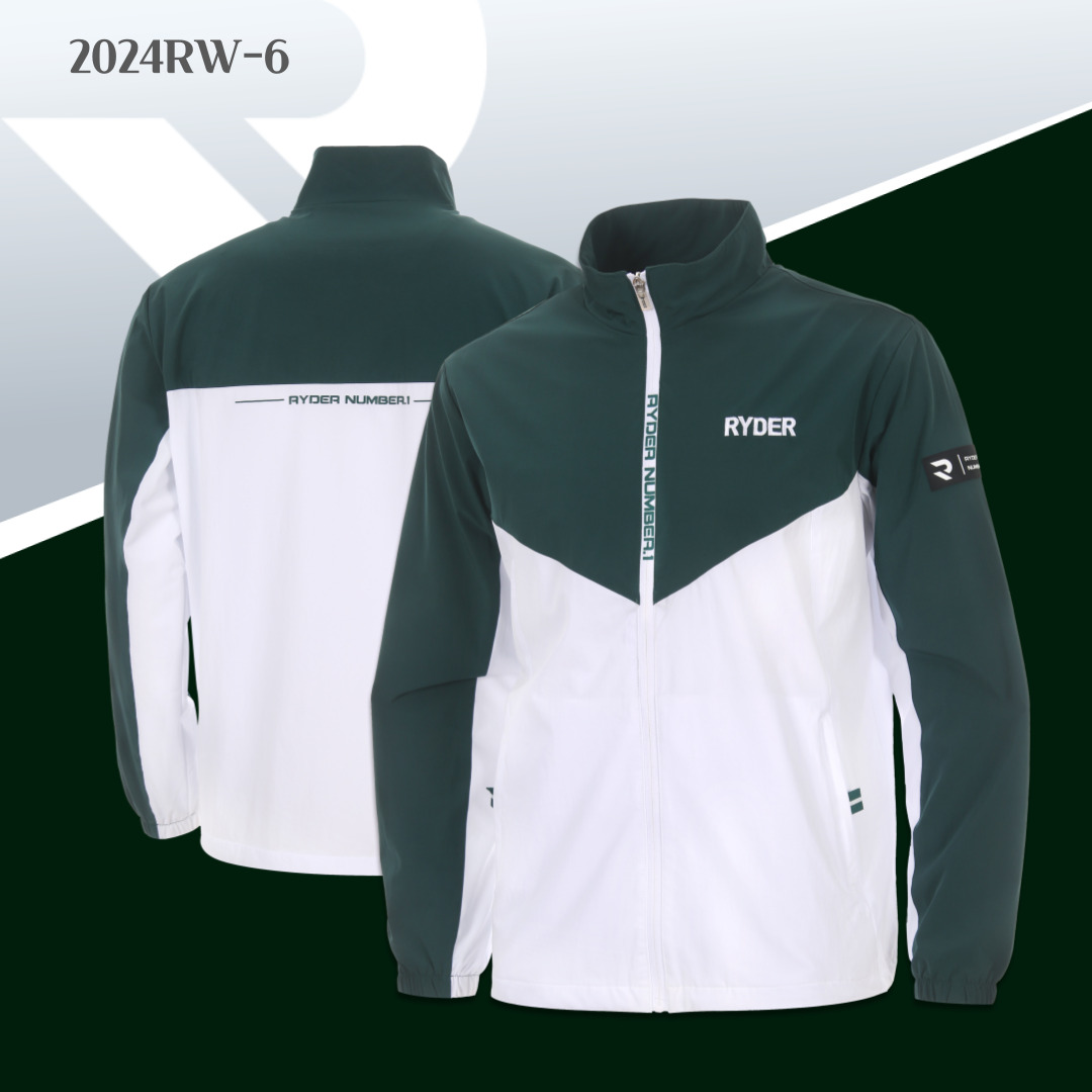 라이더 2024RW-6 집업 자켓 남여공용 배드민턴 바람막이 탁구 스쿼시 스포츠의류 - 상품 이미지