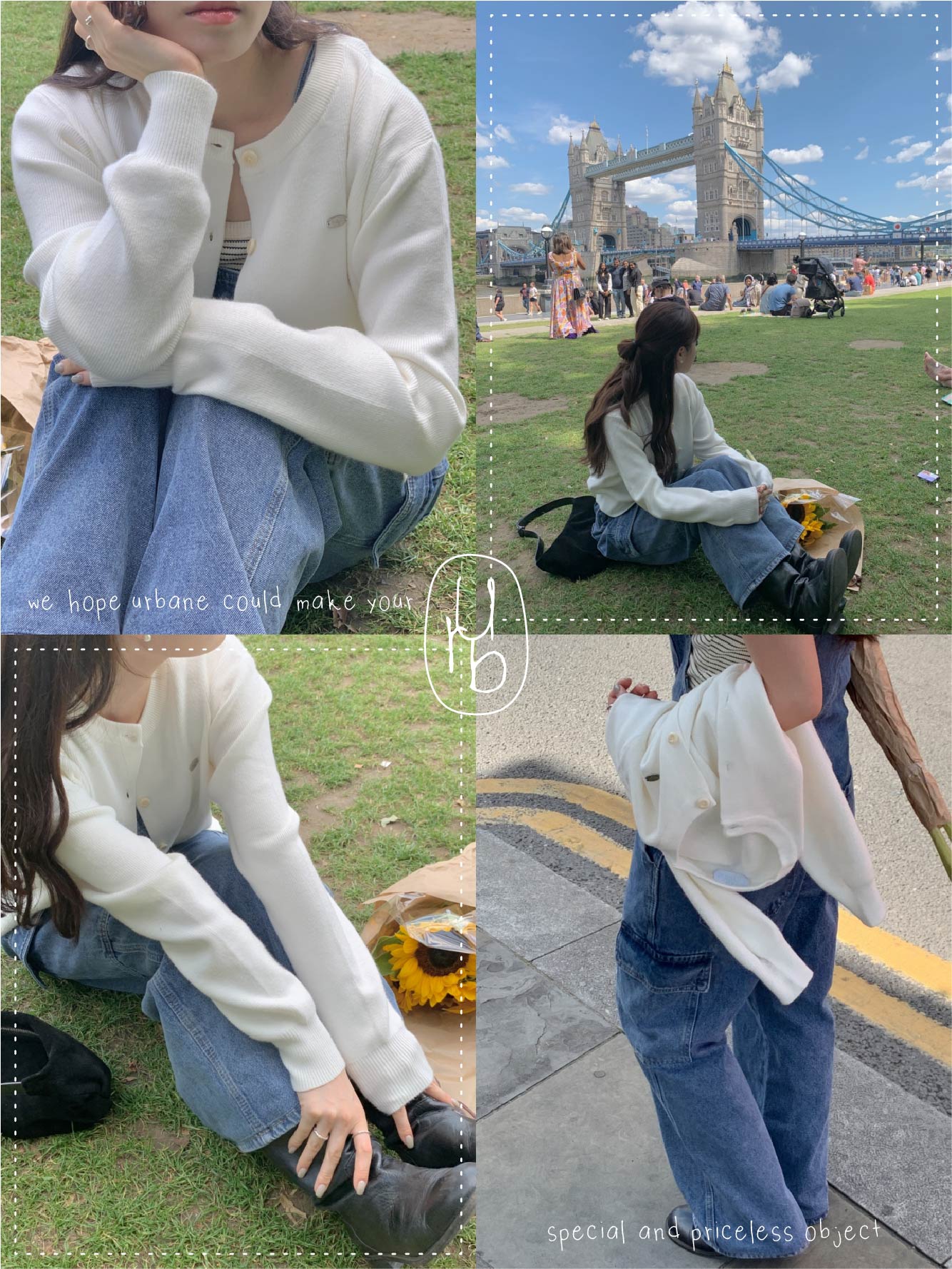 ✨v넥추가 9만장돌파💕URBANE MADE💕 스무드 라운드 브이넥 캐시미어 니트 가디건 (11c) 상세 이미지 26