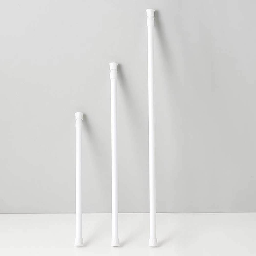 미니 압축봉 홀더 틈새 스텐 행거 길이조절 고정 강력 신발장 선반 옷걸이 수납 정리 봉