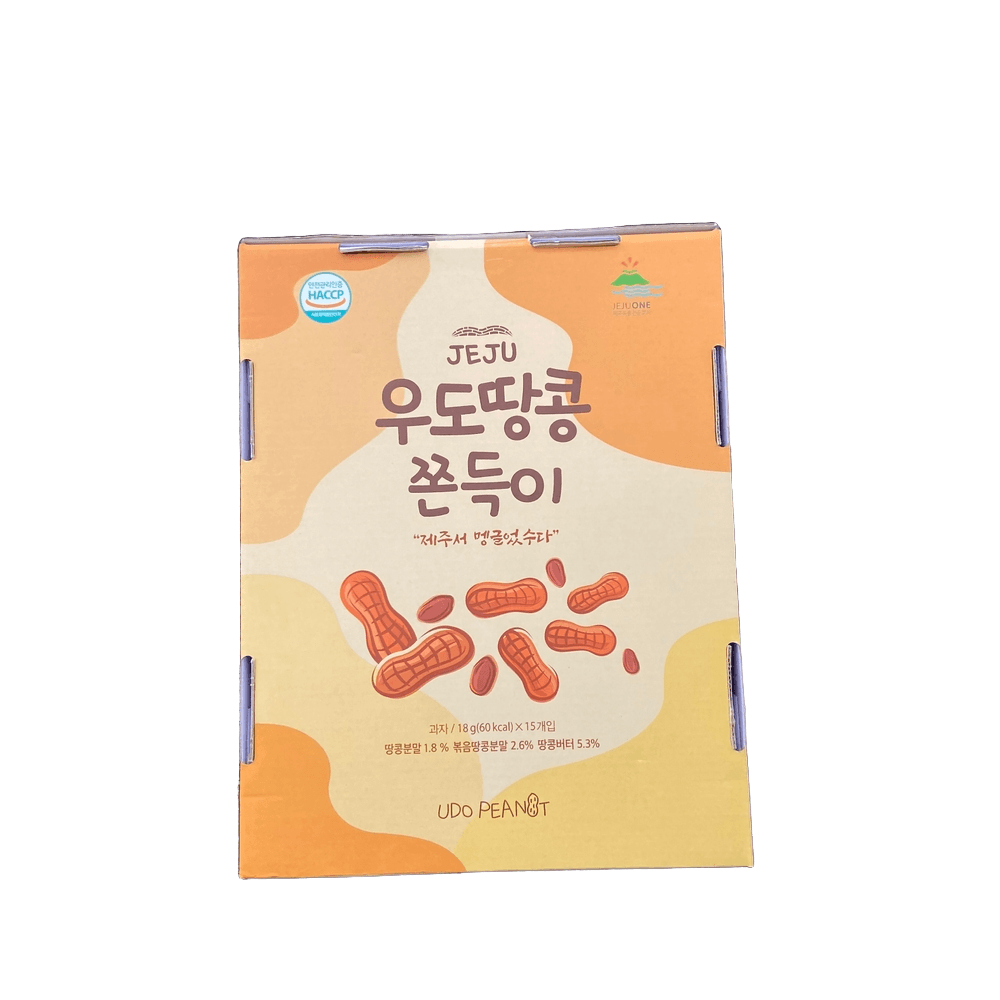 우도땅콩 쫀득이 부모님간식 추억의간식 15개입 : 광수네컴퍼니