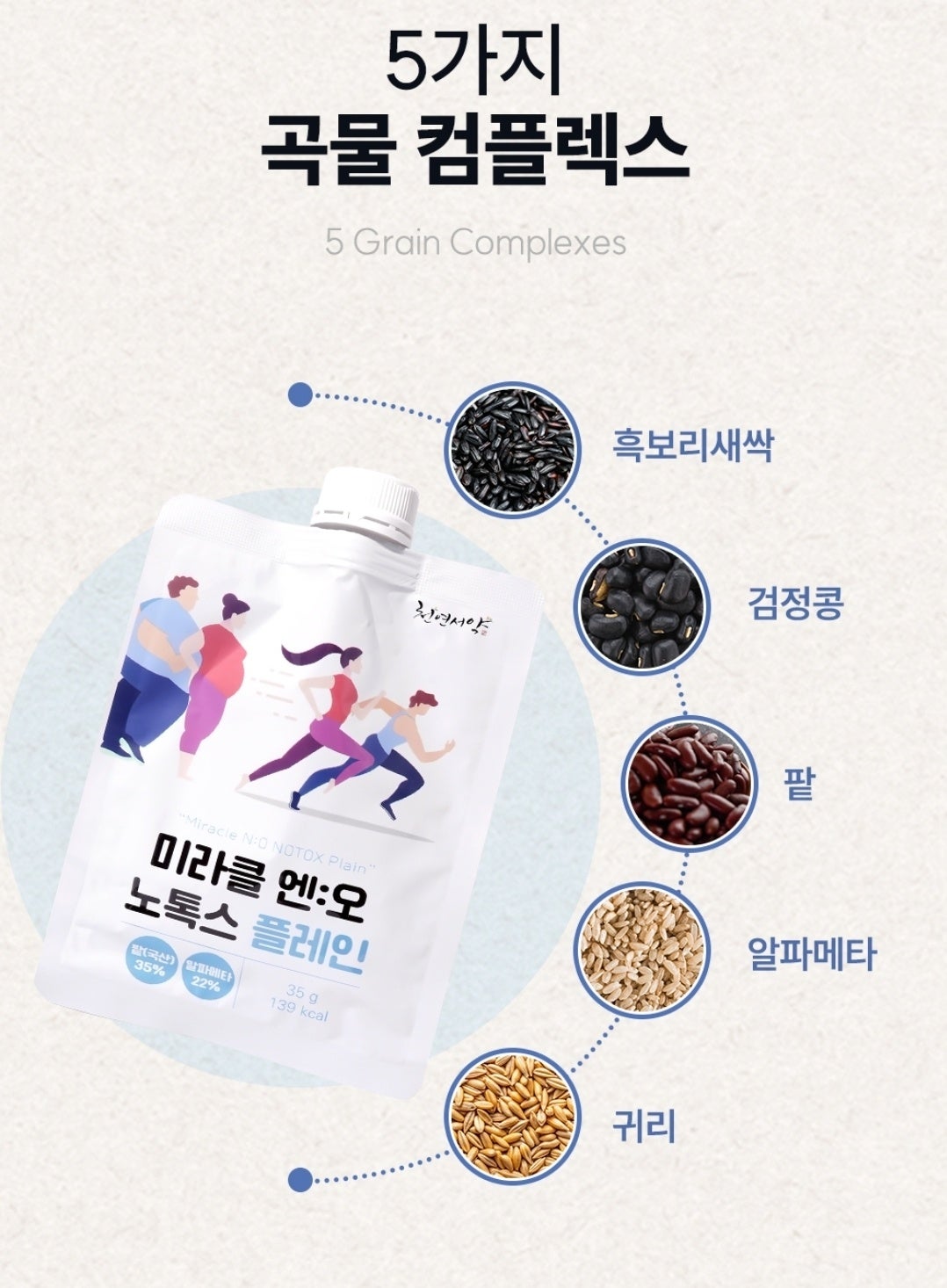 미라클 엔오 노톡스 플레인 산화질소 아침대용 간편식 단백질 쉐이크 - 상세 이미지 3
