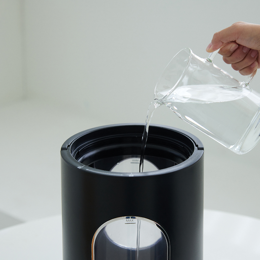 주코 대용량 스텐 가열식 가습기 ZH-DL880G 3.8L 신생아 아기 가습기 블랙