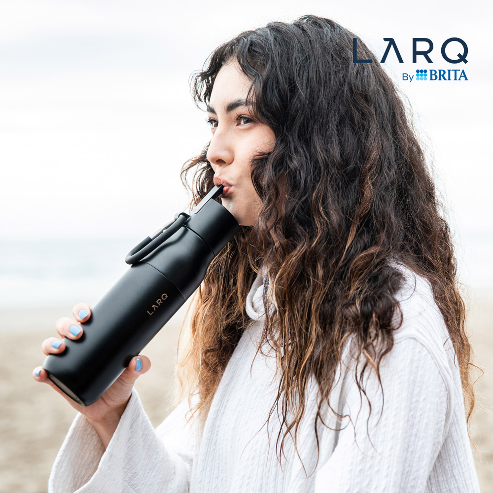 라크 by 브리타 정수 필터 텀블러 500ML 화이트+총 필터  2입 이미지 4