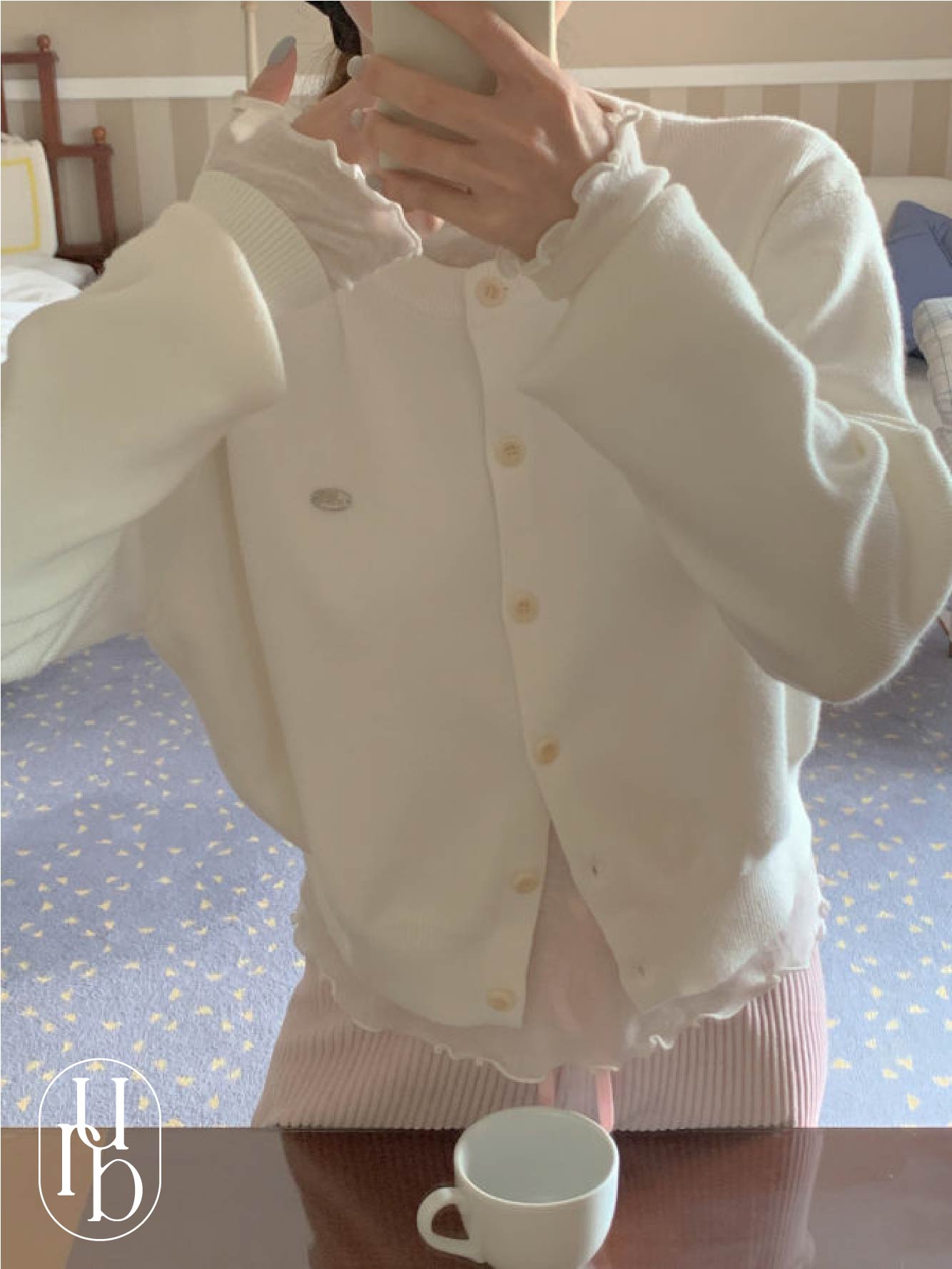 ✨v넥추가 9만장돌파💕URBANE MADE💕 스무드 라운드 브이넥 캐시미어 니트 가디건 (11c) 상세 이미지 22