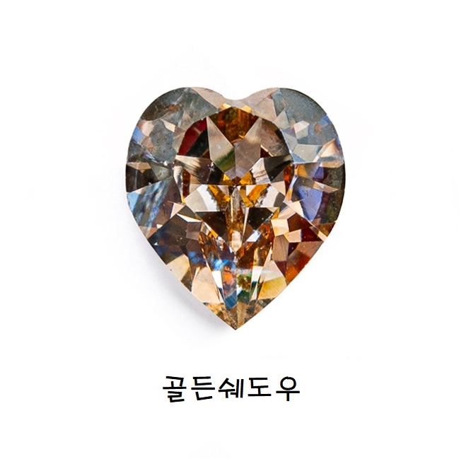 스와로브스키 4884 실리온 하트 5mm 크리스탈 젤 셀프 네일아트 팬시 스톤 파츠 - 상세 이미지 4