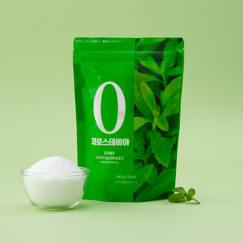 몽크슈 제로 스테비아 분말 에리스리톨 대체재 500g