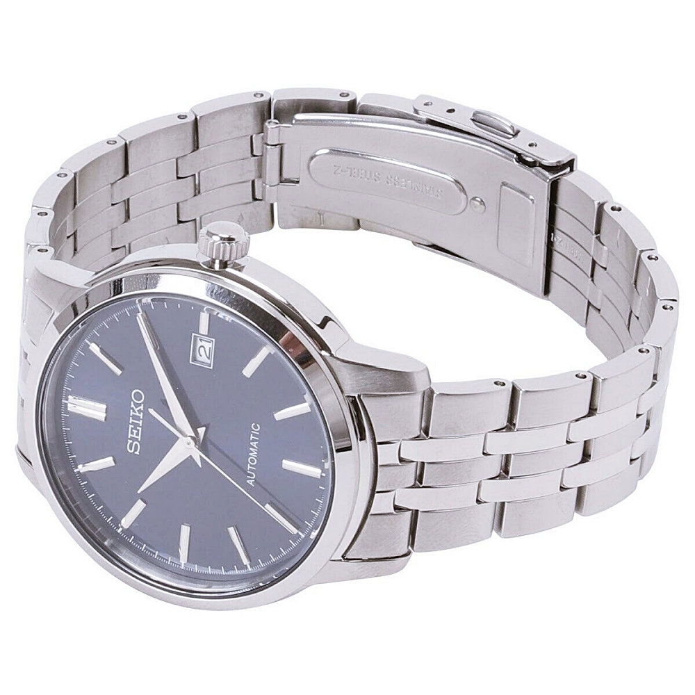 세이코 SEIKO 오토매틱 클래식 청판 SRPH87 남성 손목 캐주얼 드레스 시계 - 상세 이미지 4