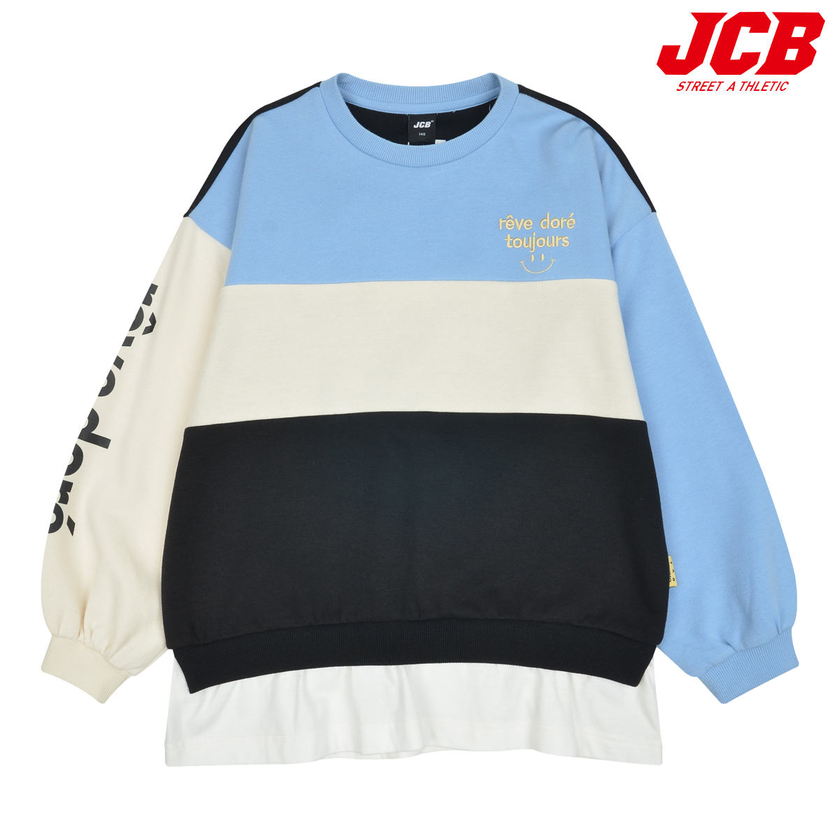 컬러블록 맨투맨 (JBK8R541GST) : JF 네트웍스