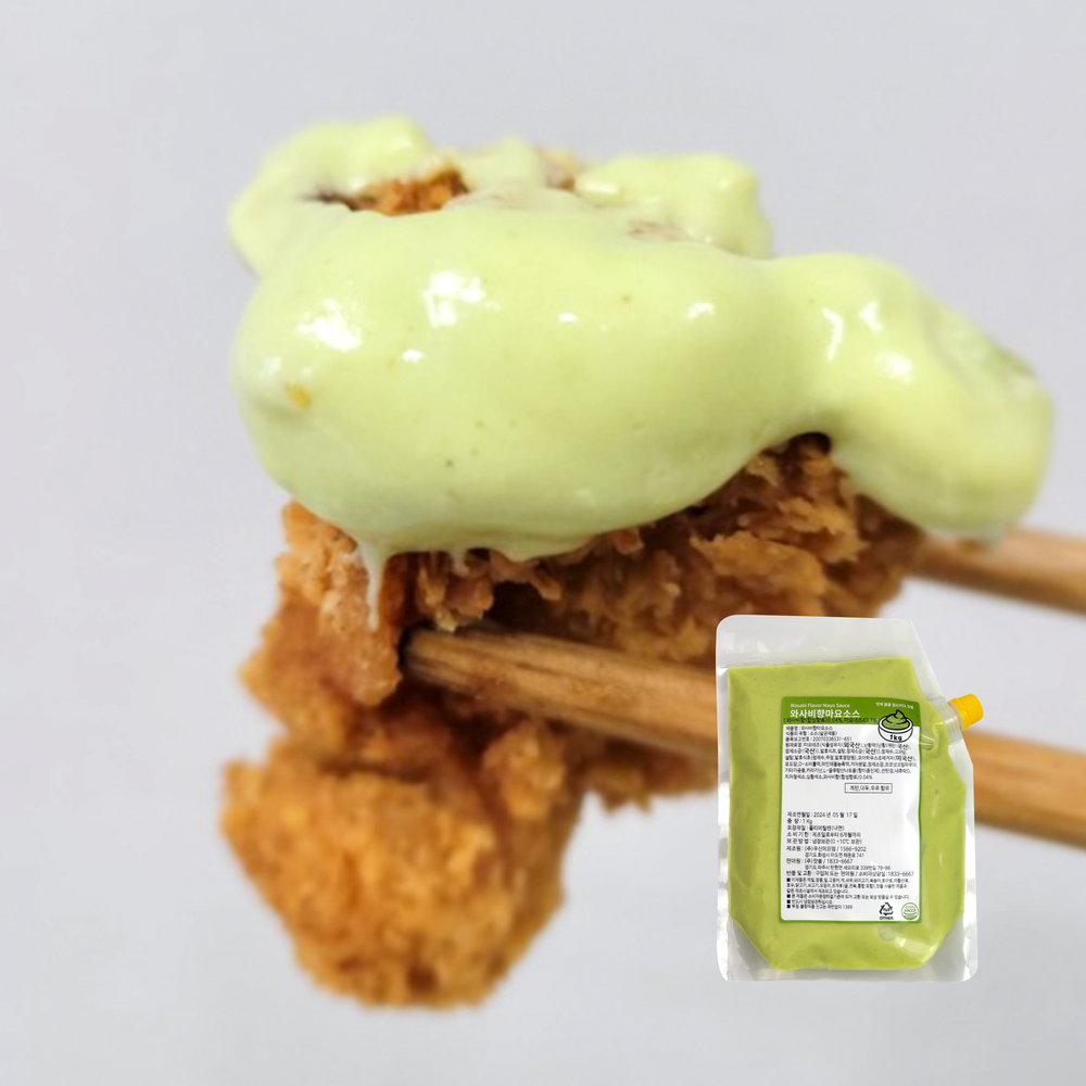 맛붐 와사비마요소스 와사비 마요네즈 1kg, 10개 - 상세 이미지 4