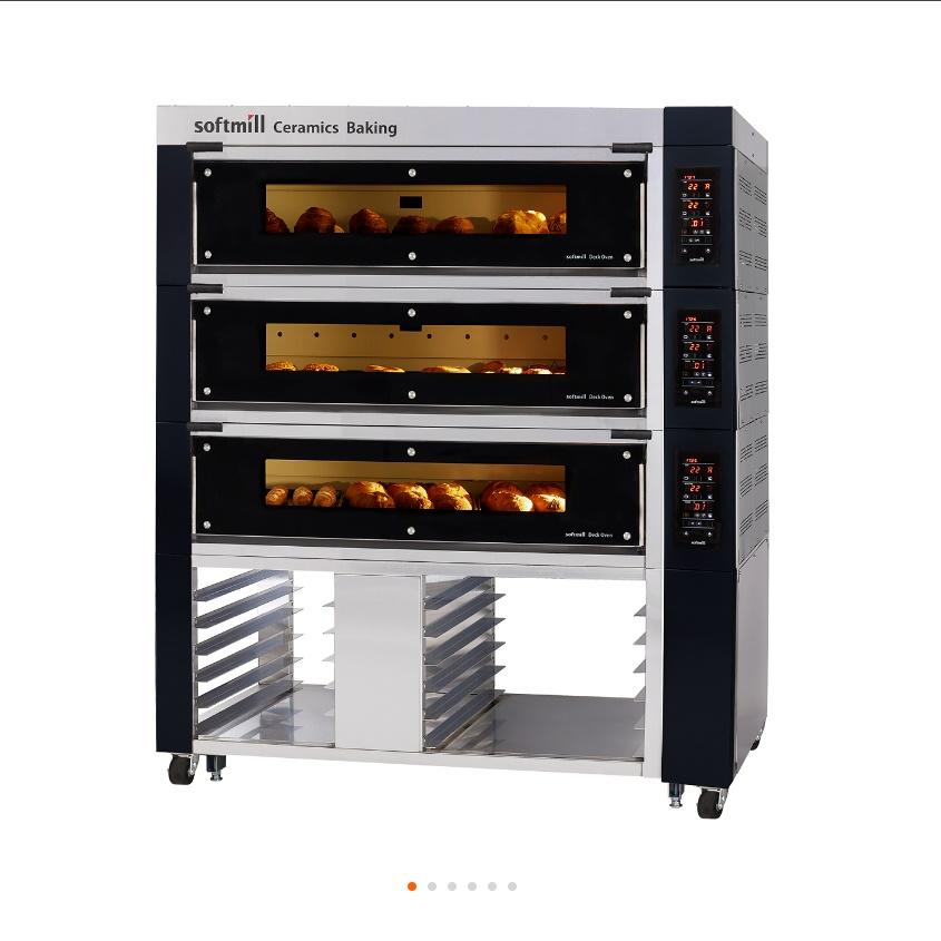 대형제빵오븐기 미들세라믹오븐 4매3단 업소용베이커리오븐