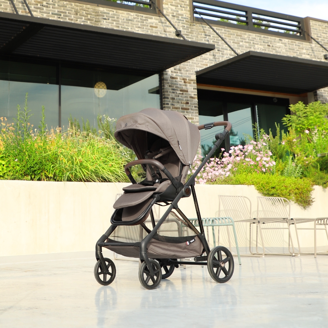 [누비앤타보] TAVO 베프 가벼운 마주보기 양대면 신생아 출산준비물 진저브라운