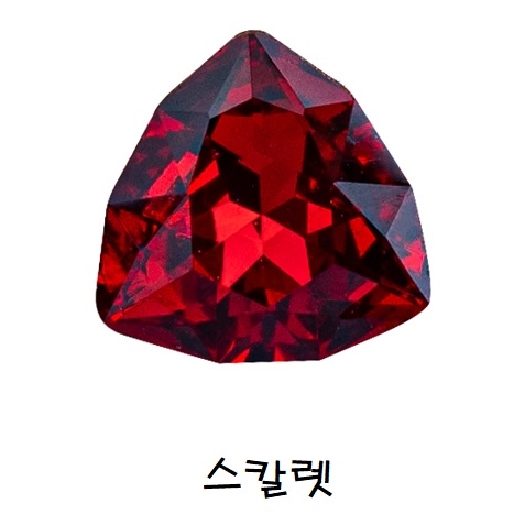 스와로브스키 4706 트릴리언트 브이컷 7mm 크리스탈 젤 셀프 네일아트재료 팬시 스톤 이미지 8
