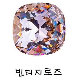 스와로브스키 4470 쿠션 브이컷 8mm 크리스탈 젤 셀프 네일아트재료 팬시 스톤 파츠 이미지 8