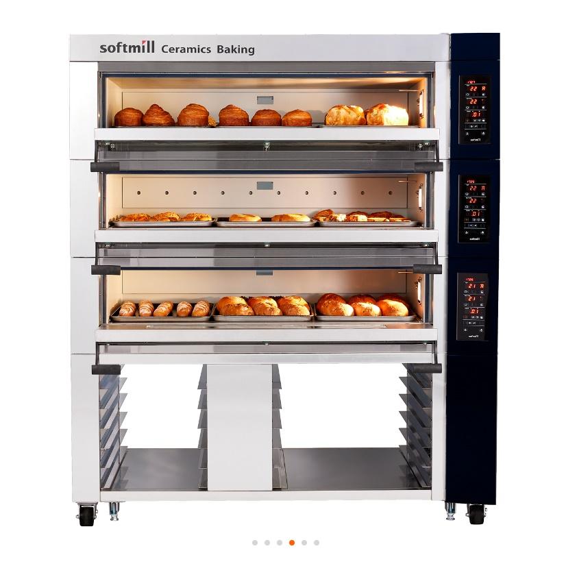 대형제빵오븐기 미들세라믹오븐 4매3단 업소용베이커리오븐