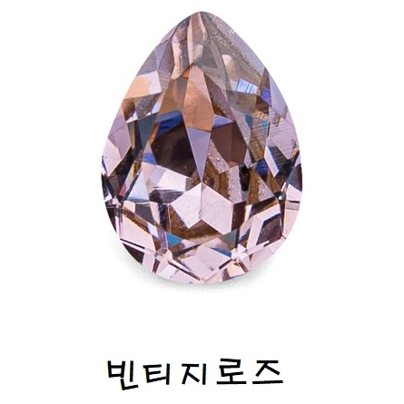 스와로브스키 4320 물방울 브이컷 10mm 크리스탈 젤 셀프 네일아트 재료 팬시 스톤 - 상세 이미지 5