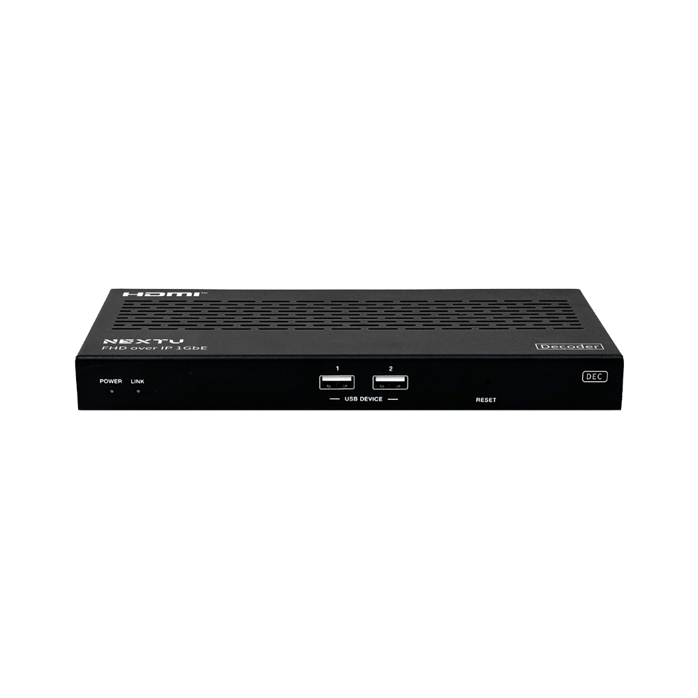 넥스트유 리거우 HDMI KVM over IP 비디오월 매트릭스 수신기 - 상품 이미지