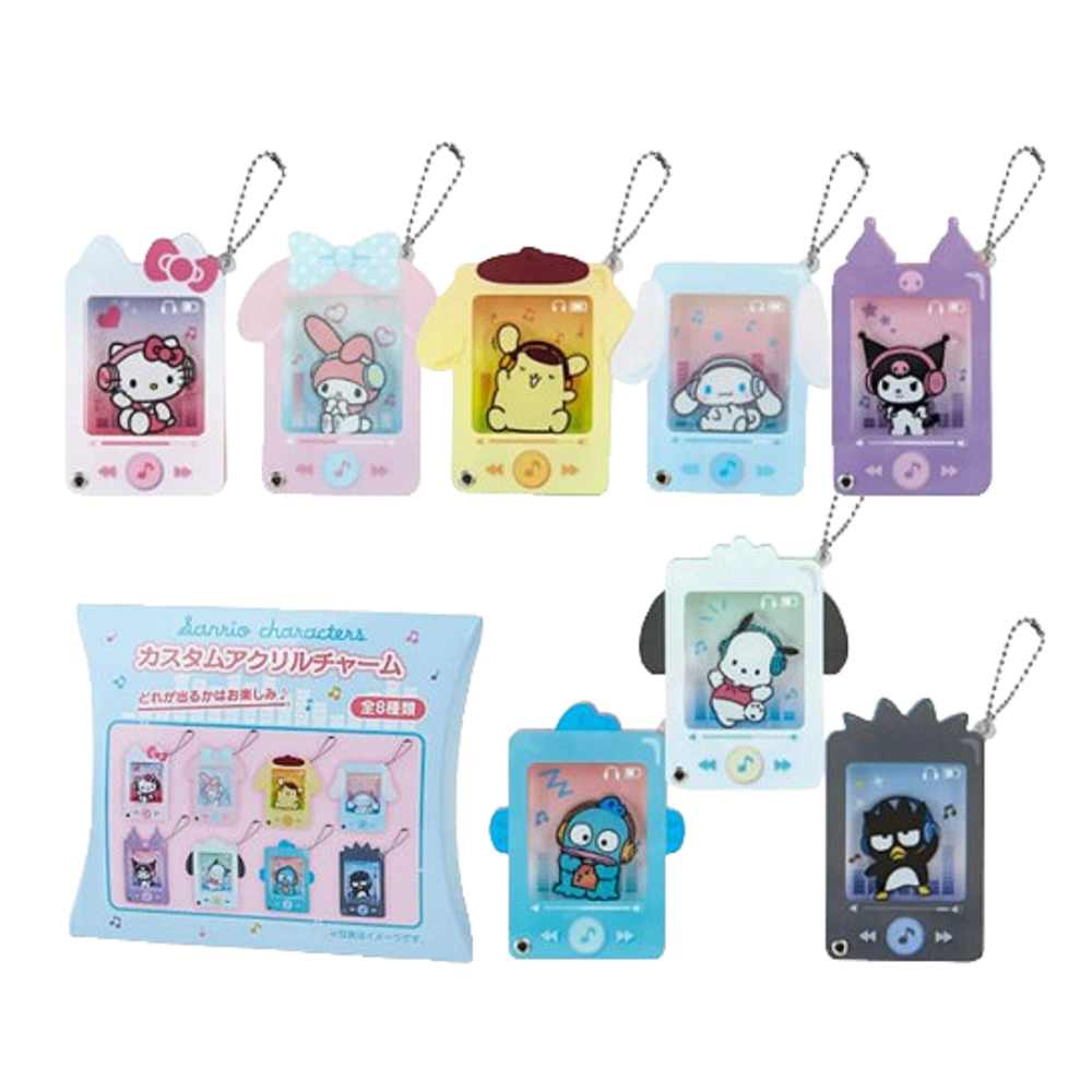 산리오 SANRIO 캐릭터 랜덤 시크릿 커스텀 아크릴 PLAYLIST 스타일 111686 - 메인 이미지