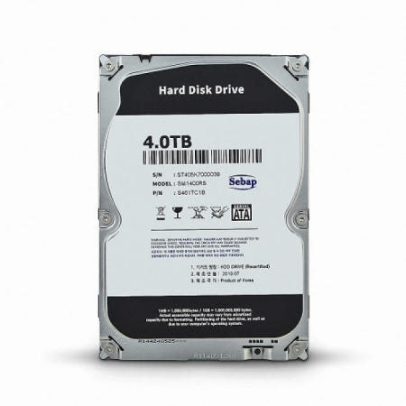 Sebap 4TB SM1400RS (SATA3/5400/64M/리퍼비시)