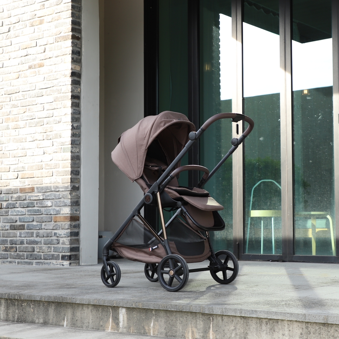 [누비앤타보] TAVO 베프 가벼운 마주보기 양대면 신생아 출산준비물 진저브라운