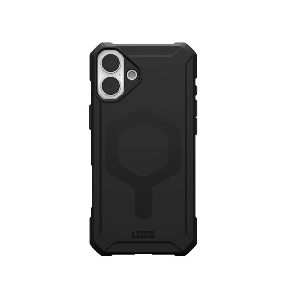 UAG 에센셜 아머 맥세이프 케이스 블랙, 아이폰16 플러스 - 상품 이미지