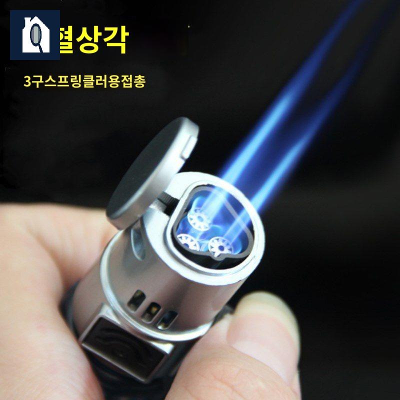 라이터 휴대용 캠핑 터보라이터 호신용 라이터 토치용 호신용 호신 용품 야외 - 상품 이미지