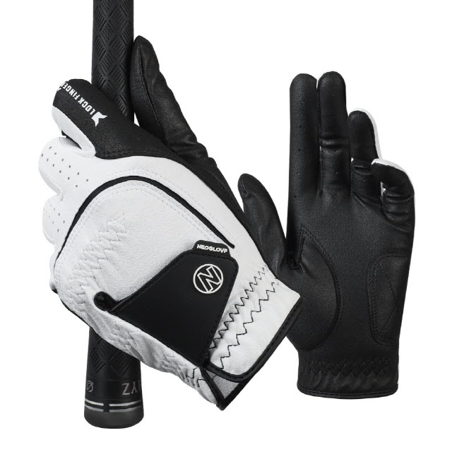 남성 골프장갑 핑거포인트 합피 극세사 이중덧댐 4장세트 이미지 2